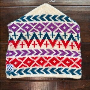 Vintage Murray Merkley Squid Toque 100 percent wool Made in Canada